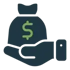 Cost of Business money bag